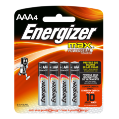 PILA ENERGIZER AAA MAX POWER