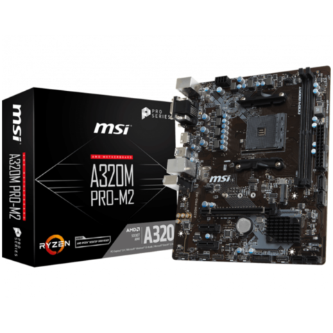 PLACA MOTHER MSI A320M PRO-M2 V2 AM4