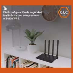 Router GLC inalámbrico alpha AC4 - 4 antenas 5DBI AC - comprar online