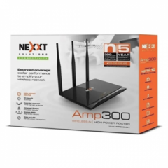 ROUTER INALÁMBRICO-N NEXXT AMP300 ROMPE MUROS DE 300MBPS