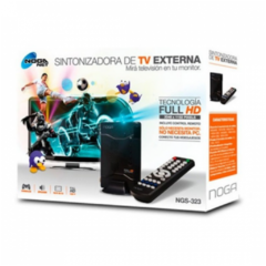 SINTONIZADOR MONITOR DE TV EXTERNA NOGANET NGS-323 FULL HD - comprar online
