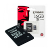 TARJETA DE MEMORIA KINGSTON 16 GB MICRO SD