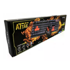 TECLADO + MOUSE INALAMBRICO GAMER NETMAK NM-ATTAK en internet