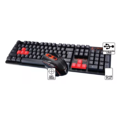 TECLADO + MOUSE INALAMBRICO GAMER NETMAK NM-ATTAK - Click