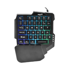 TECLADO NISUTA GAMER RGB DE 35 TECLAS CON MACROS - NSKBG35 - comprar online