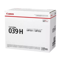 TONER CANON 039H BLACK PARA IMPRESORA CANON LBP352X