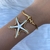 Bracelete Ondulado C/ Pingente Estrela Do Mar - comprar online