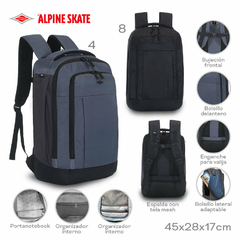 Mochila Portanotebook Alpine Skate (16234)