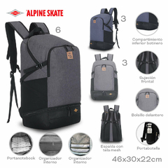 Mochila Portanotebook Alpine Skate (16237)