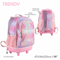 Mochila con Carro Trendy (27701)