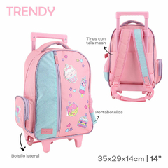 Mochila con Carro Trendy (27708)