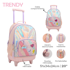 Mochila con Carro TRENDY (28028)