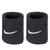 Munhequeira Nike Swoosh Curta Preta e Branca - comprar online