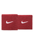 Munhequeira Nike Swoosh Curta Vermelha e Branca
