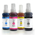 Kit 4 Tinta Para Epson L220 L355 L365 L375 L380 L395 L396 - comprar online