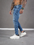 CALÇA SLIM FIT JEANS CASUAL CLARA / - loja online