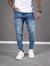 CALÇA SLIM FIT JEANS CASUAL CLARA /