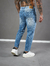 CALÇA SLIM CROPPED JEANS / - comprar online