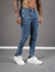 CALÇA JOGGER JEANS MOLETOM / na internet