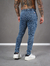 CALÇA JOGGER JEANS MOLETOM / - loja online