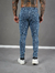 CALÇA JOGGER JEANS MOLETOM /