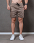 SHORT CARGO CETIM BEGE / R7 - loja online