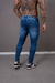 CALÇA SKINNY JEANS DESTROYED / - Caunt Jeans Atacado