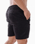 SHORT CARGO CETIM PRETA / R8-D-I - loja online