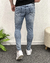 CALÇA SKINNY JEANS MARMORIZADA / - loja online