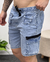 Imagem do BERMUDA CARGO JEANS ESSENTIAL CLARA / R7-E-L