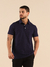 CAMISA GOLA POLO PIQUET AZUL MARINHO