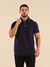 CAMISA GOLA POLO PIQUET AZUL MARINHO - Caunt Jeans Atacado