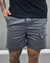 SHORT CARGO CETIM CHUMBO / R7-E-M