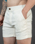 SHORT MOITIÉ COTELÊ OFF WHITE / R8-D-D na internet