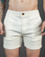 SHORT MOITIÉ COTELÊ OFF WHITE / R8-D-D - Caunt Jeans Atacado