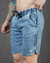 SHORT JEANS MARMORIZADO / R6-E-A