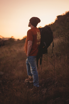 Camiseta "Ancestral" - Laranja Terra - loja online