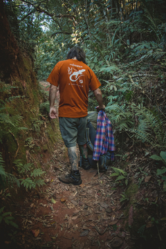 Camiseta "Caminho" - Laranja Terra - Ahuara Co. • Outdoor Lifestyle