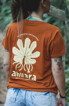 Baby Look "Ancestral" - Laranja Terra - comprar online