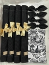 Kit Toile de Jouy Preto