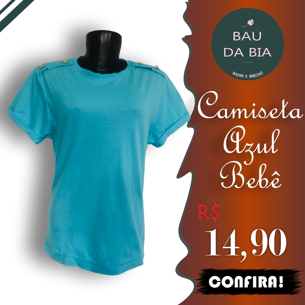 Camiseta Live for Music Azul - Roupas para Bebês