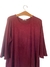 Blusa suede vinho GG - comprar online