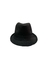 Chapéu Fedora unisex preto