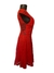 vestido de renda vermelho - loja online