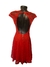 vestido de renda vermelho na internet