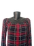 blusinha xadrez ombro a ombro - loja online