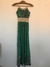 Vestido P Verde Longo - comprar online