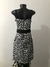 Vestido 42 Marisa Onça Preto/Branco - loja online