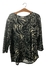 Blusa plussize animal print