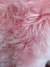 Pelego de Carneiro(Ovelha) com Lã Natural Aprox. 0,56X0,94m Rosa Chá - comprar online